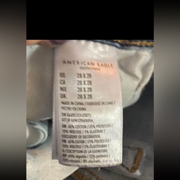 American Eagle Jeans 28x28 ❤️ - Picture 4 of 4